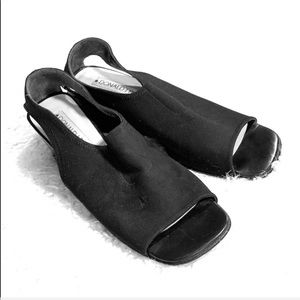 Vintage Donald J Pliner Black  2” Wedg…